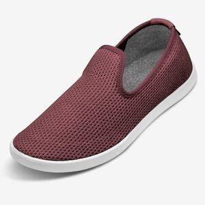 Allbirds Women's Tree Loungers Slip On Mesh Flats In Kauri Zin - Maroon